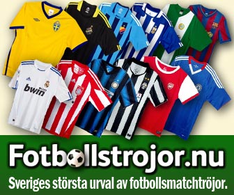 Fotbollstr�jor - Alla klubbtr�jor och landslagstr�jor